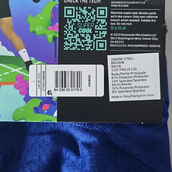 Pair Of Thieves Men's Underwear Large Brown & Blue - Picture 5 of 5